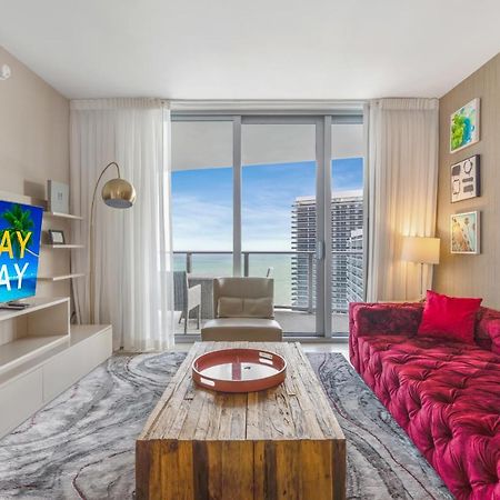 Seashore Resort - 2 Bedroom Right On The Beach Direct Ocean-View With Amenities On The Rooftop Hollywood Ngoại thất bức ảnh