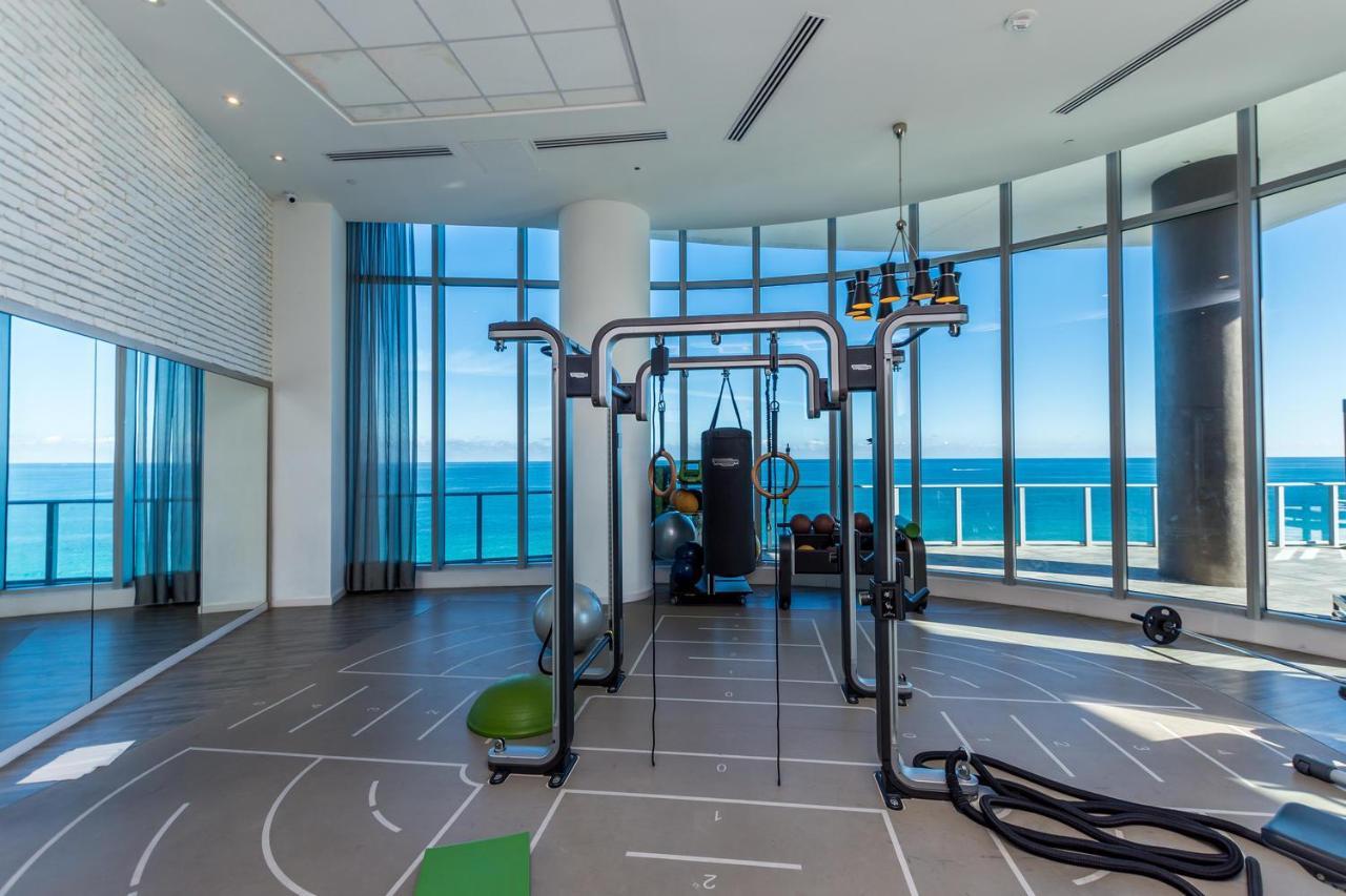 Seashore Resort - 2 Bedroom Right On The Beach Direct Ocean-View With Amenities On The Rooftop Hollywood Ngoại thất bức ảnh